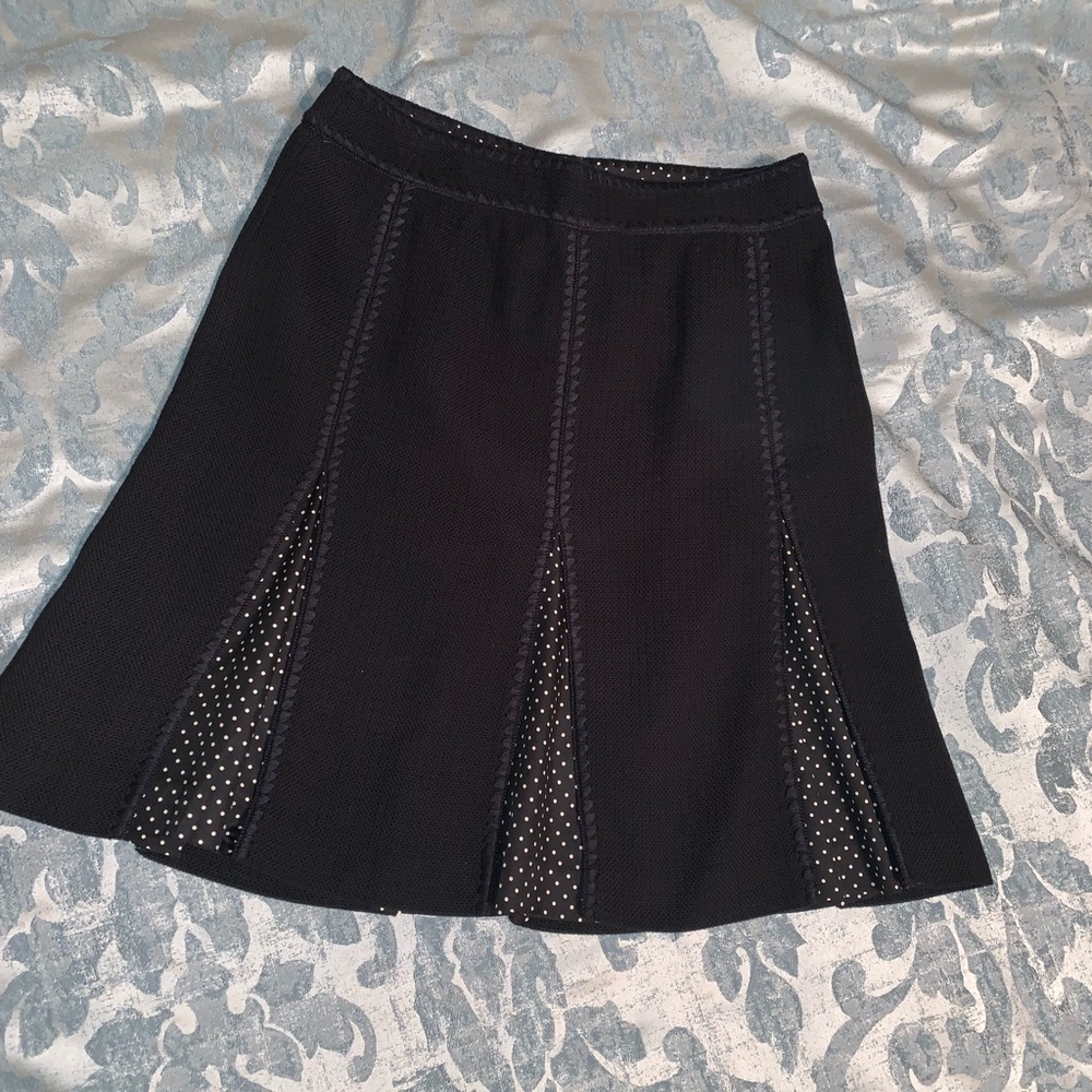 Ann Taylor Pleated Mini Skirt